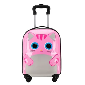 sac enfant chat rose